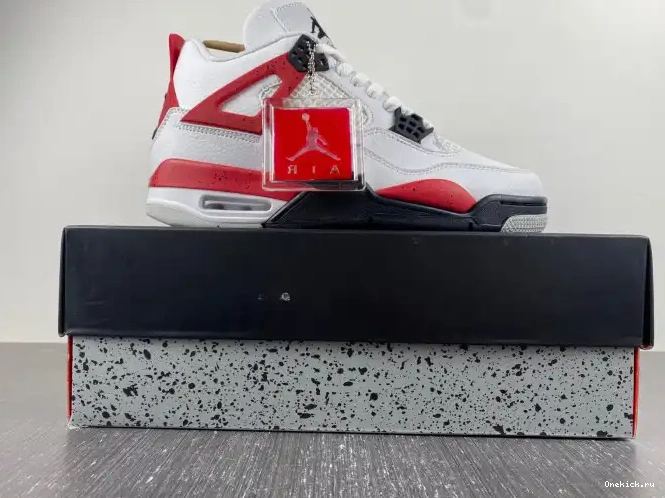 One Kick Air 4 Red Cement DH6927-161 Jordan 0703